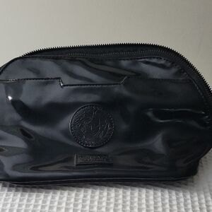 Versace Glossy Black Toiletry Bag
